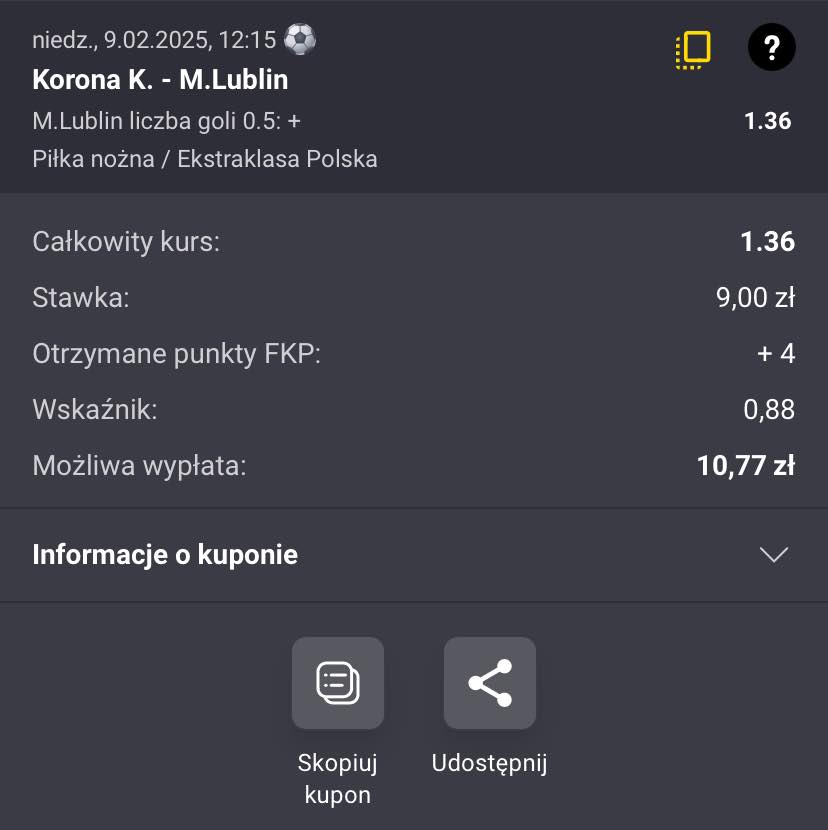 kupon na zasilacz Korona - Motor