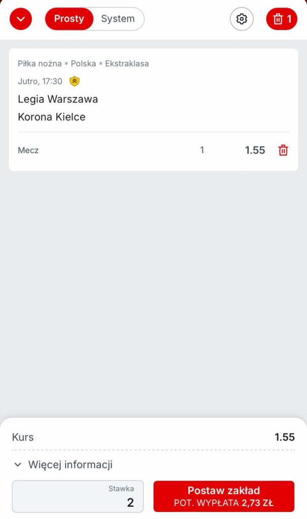 kupon na zasilacz Superbet Ekstraklasa