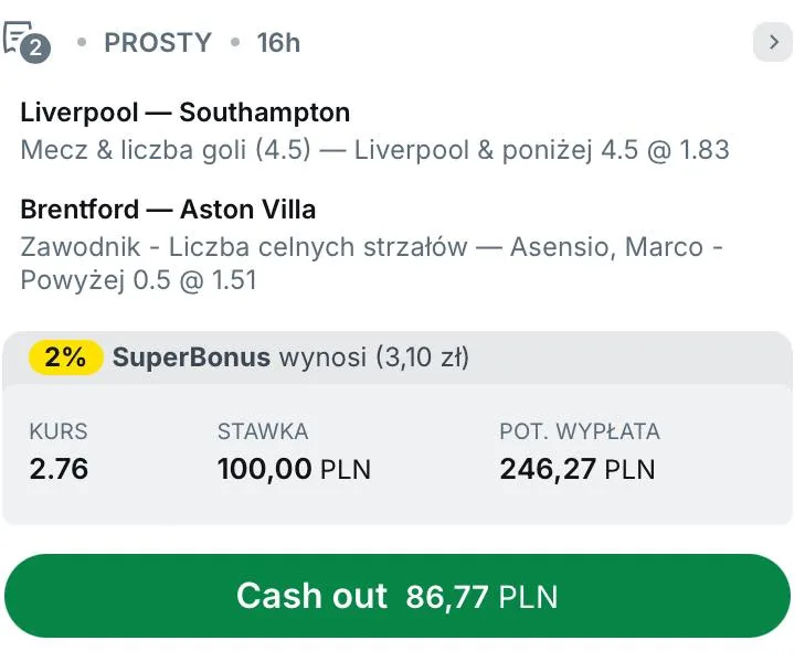 kupon na Premier League 08.03
