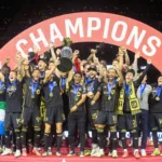 LoS Angeles FC z trofeum za zdobycie Pucharu USA