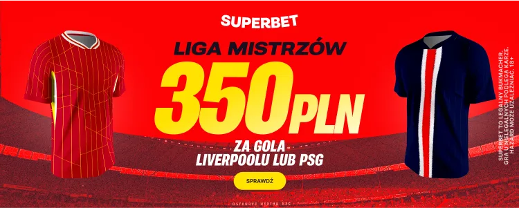 baner Superbet na PSG - Liverpool 