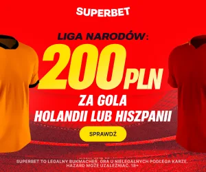 Superbet baner na Holandia - Hiszpania