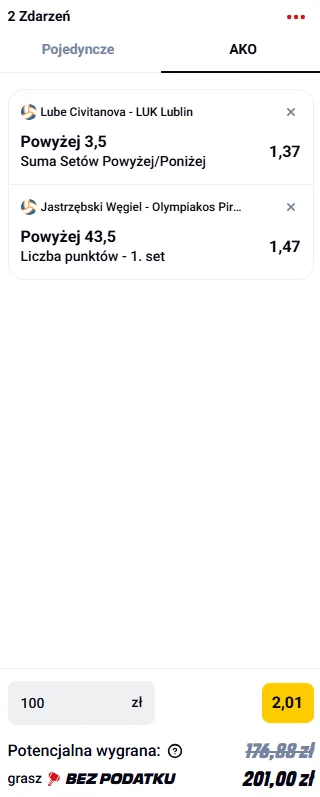 Betclic-kupon-double-siatkowka-luk-lublin-jastrzebski-wegiel