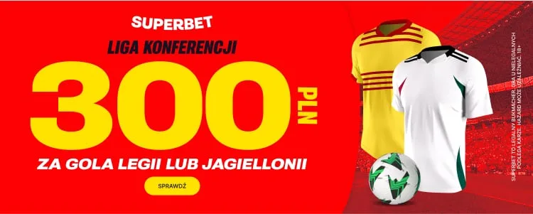 promocja Legia Jaga LK Superbet 06.03