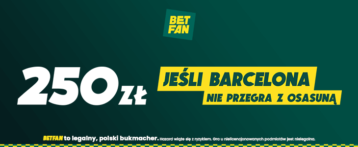 Betfan bonus na FC Barcelona - Osasuna