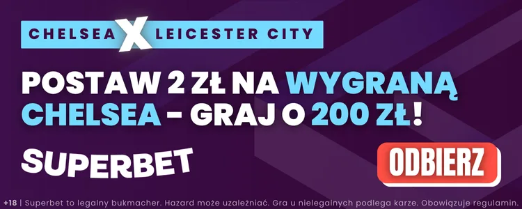 baner na Chelsea - Leicester