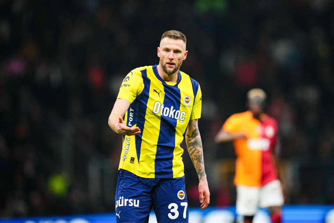 Milan Skriniar podczas meczu