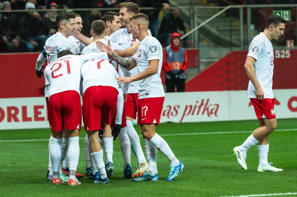 Polska radość gol vs Czechy