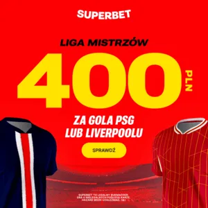 baner Superbet na PSG - Liverpool