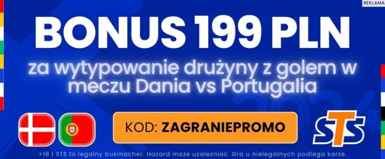 STS baner na Dania - Portugalia