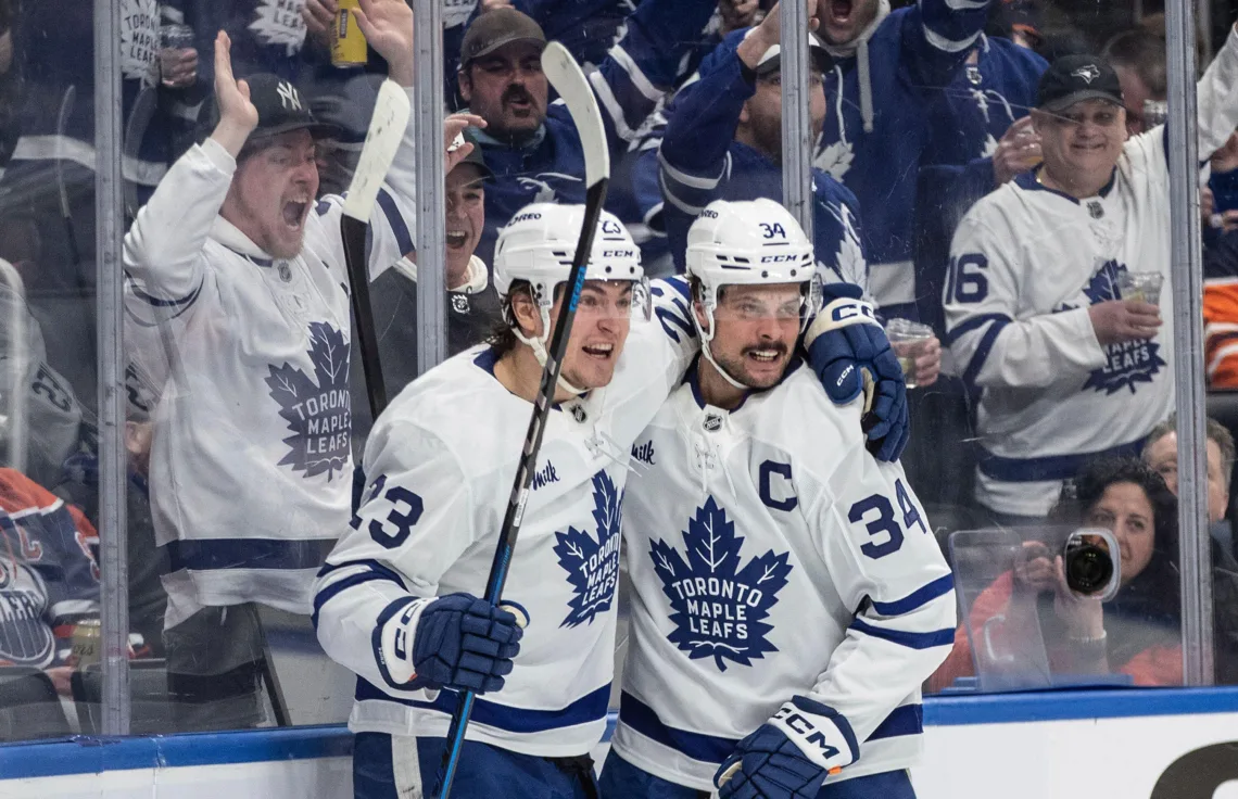 Fantastyczny duet napastników Toronto w NHL!