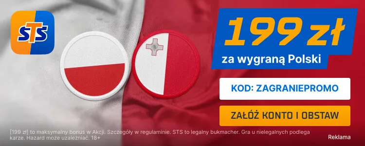 baner STS na Polska - Malta