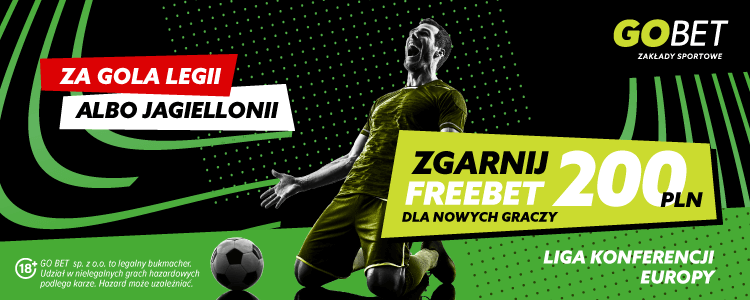 Legia, Jaga LKE promocja GO BET 6 marca