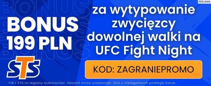 baner STS na UFC FN 255