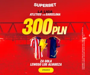 Superbet baner na gola Lewego lub Alvareza