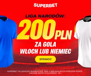 Superbet baner na Włochy - Niemcy