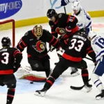 Senators Maple Leafs NHL