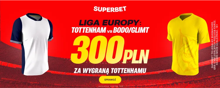 baner Superbet na Tottenham - Bodo
