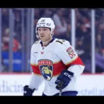 Sam-Reinhart-kanadyjski-napastnik-Floridy-Panthers-w-NHL-foto-Associated Press / Alamy Stock Photo