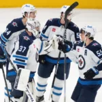 Winnipeg-Jets-walczy-o-polfinal-fazy-play-off-z-Dallas-Stars-foto-Associated Press / Alamy Stock Photo