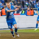 Szymon Szymański Ruch Chorzów vs Wisła Kraków