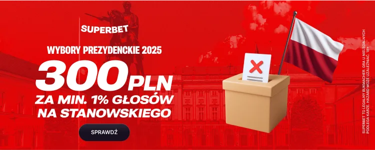 baner Superbet na wynik Stanowskiego