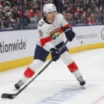 Sam-Reinhart-napastnik-Floridy-Panthers-w-NHL-foto-Associated Press / Alamy Stock Photo