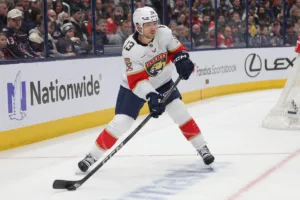 Sam-Reinhart-napastnik-Floridy-Panthers-w-NHL-foto-Associated Press / Alamy Stock Photo