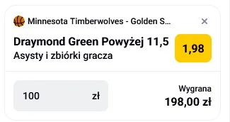 Kupon NBA w Betclic w dniu 08.05.2025