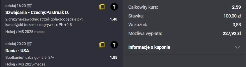 Kupon Fortuna AKO 09.05.