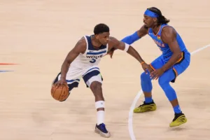Anthony Edwards, Luguentz Dort, NBA, 24.05.2025