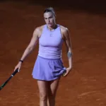 Aryna Sabalenka po straconym punkcie