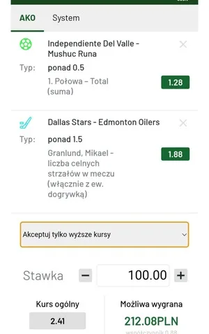 Kupon Totalbet ZAGRANIE