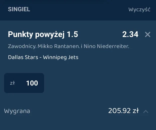 KUPON NHL