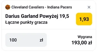 Kupon NBA w Betclic w dniu 13.05.2025