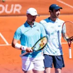 Jan Zieliński Sander Gille ustalający taktykę na kolejny punkt