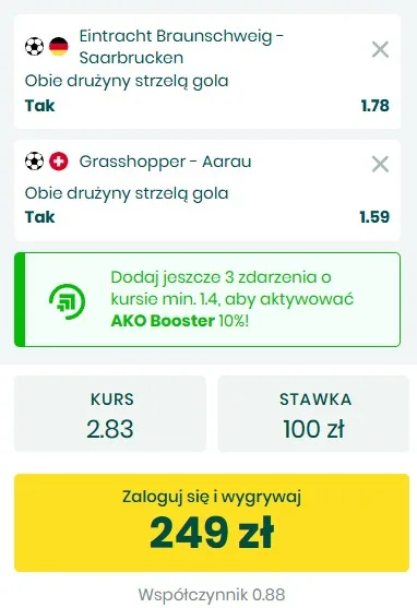 Kupon BEFTAN pilka 27.05.