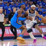 Nickeil Alexander Walker i Shai Gilgeous Alexander, NBA, 28.05.2025