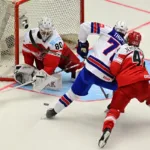 Zawodnicy USA i Danii