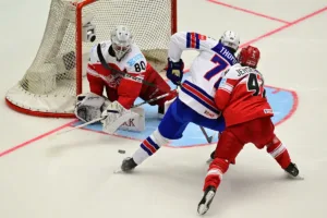 Zawodnicy USA i Danii