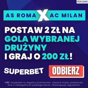 Roma - Milan promocja Superbet 18-05