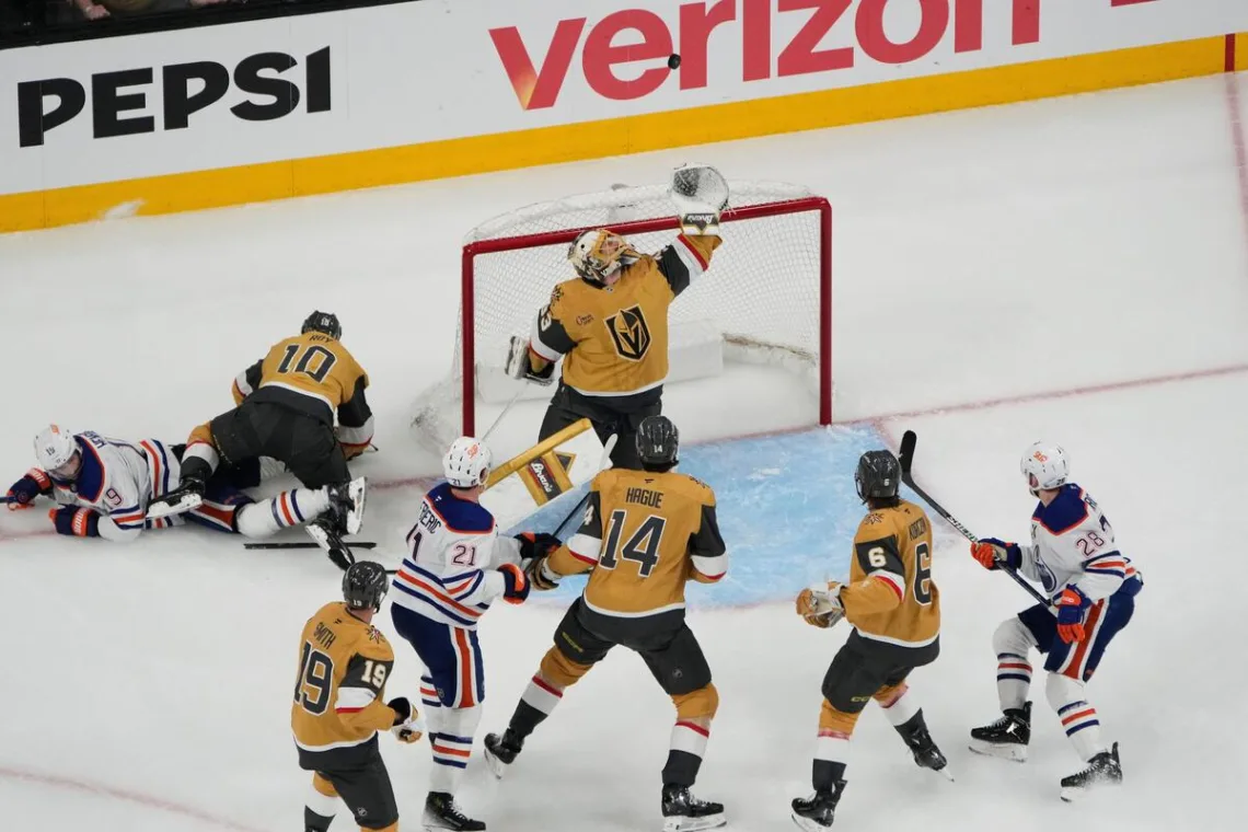 Golden Knights vs Oilers NHL