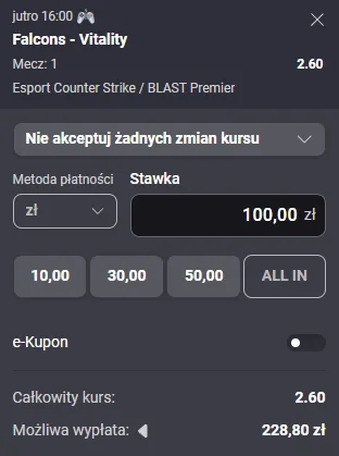 Zdjęcie na kupon esport 4.05.2025