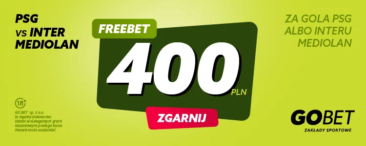 Baner Goplusbet bonus 400 pln
