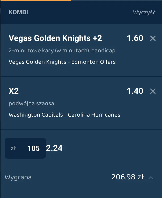 KUPON NHL