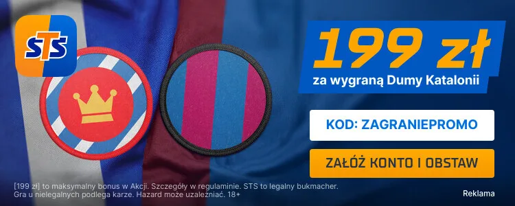 STS baner promocyjny na Barcę