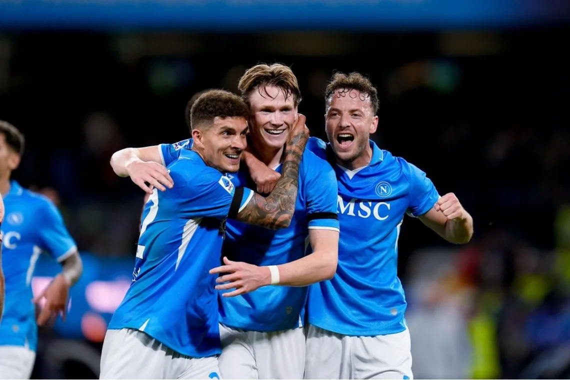 Scott McTominay, Amir Rrahmani, Giovanni Di Lorenzo
