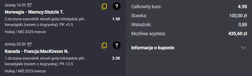 Kanadyjka Fortuna 13.05.