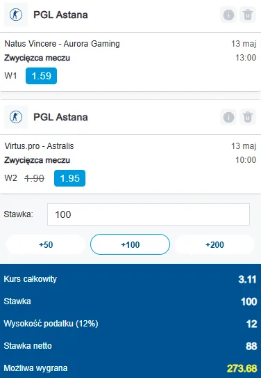 Zdjęcie na kupon esport 13.05.2025