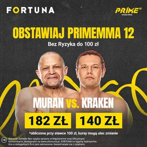 Prime MMA 12 baner Fortuna